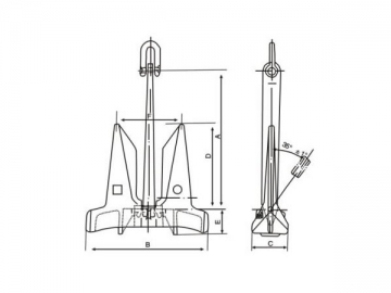 High Holding Power Anchor (AC-14 Type)