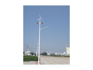 Wind and Solar Hybrid Street Lights