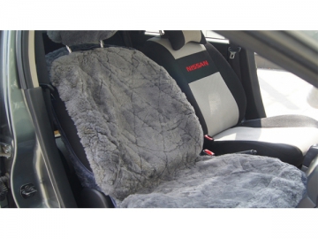 Patchwork Sheepskin Car Seat Cover