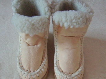 Faux Wool Snow Boots