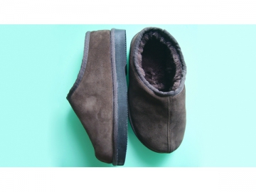 Faux Wool Casual Shoes