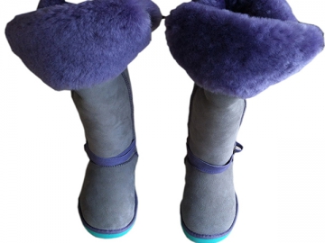 Extra Tall Sheepskin Boots