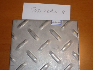 Checkered Stainless Steel Sheet
