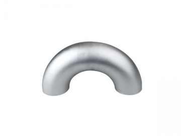 Stainless Steel Elbow, 180 Degree