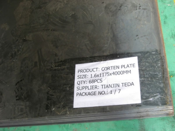 Weathering Steel Plate and Coil, JIS Standard
