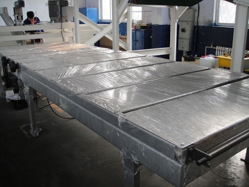 Gypsum Board Forming Table