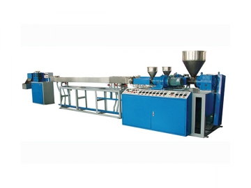 Three-Color Drinking Straw Extrusion Line