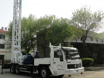 Truck Mounted Water Well Drilling Rig, HF350B