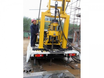Truck Mounted Water Well Drilling Rig, HFT200