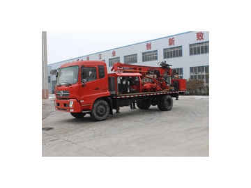 Truck Mounted Water Well Drilling Rig, HFT220