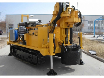 Track Mounted Water Well Drilling Rig, HF-600L