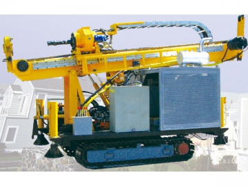 Hydraulic Construction Drilling Rig, HFDZ350