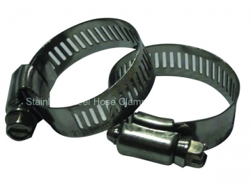 Worm Drive Hose Clamp, American Type