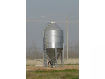 Poultry Feeding System <small>(with Auger Feed Conveying)</small>