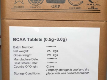 BCAA Tablets (0.5g-3.0g)