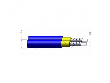 Duplex Round Armored Cable