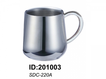 Stainless Steel Double Wall Mug, SDC-220A