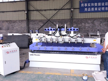 CNC Router, G8-2512 Eight-Head