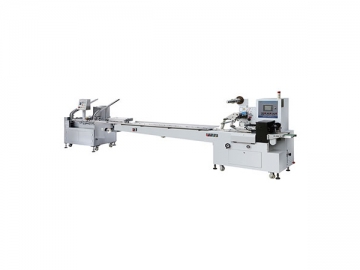Automatic Biscuits Sandwiching and Wrapping Line