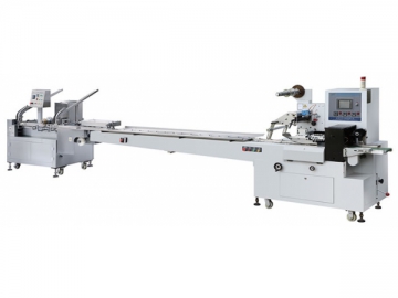 Automatic Biscuits Sandwiching and Wrapping Line