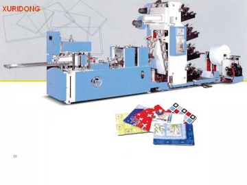 Automatic Paper Napkin Folding and Embossing Machine