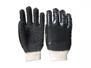 Anti-Slip PVC Dipped Gloves (with Rubber Dots)