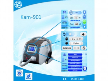 Nd yag Q-switched laser Kam-901