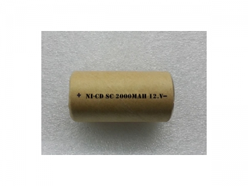 Sub C Ni-Cd Rechargeable Battery