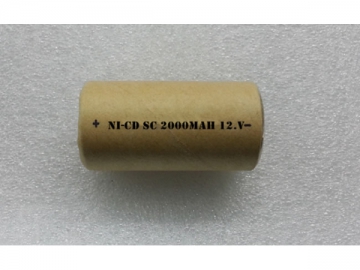 Sub C Ni-Cd Rechargeable Battery