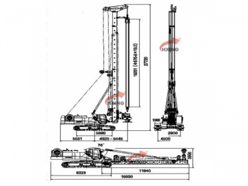 HQR 400D Rotary Drilling Rig