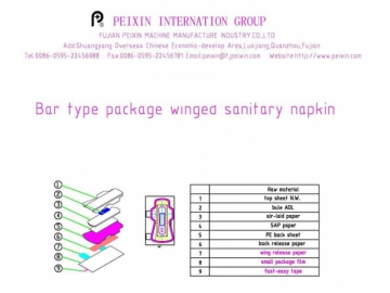 Sanitary Napkin Production Line (Winged Type)