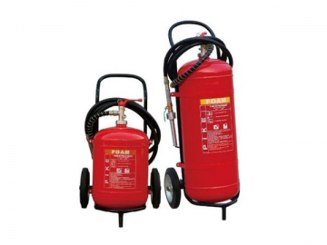 Wheeled Foam Fire Extinguisher