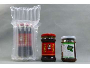 Inflatable Packaging for Glass Bottle