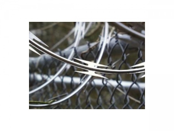 Electro Galvanized Razor Wire