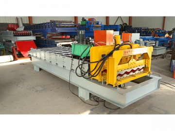 828 Metal Roof Tile Roll Forming Machine