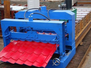 1100 Metal Roof Tile Roll Forming Machine
