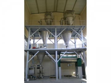 Jet Mill and Mixing System for Agrochemical