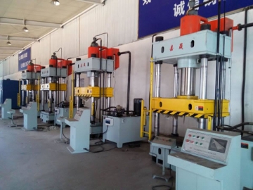 Hydraulic Press for Motorcycle Parts Molding