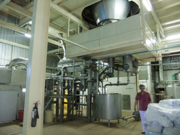Integrated/Multi-stage Fluidized Bed Spray Dryer