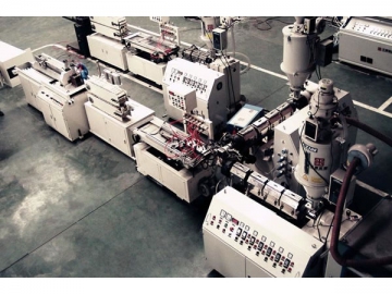 PC,PMMA,PS lampshade extrusion line