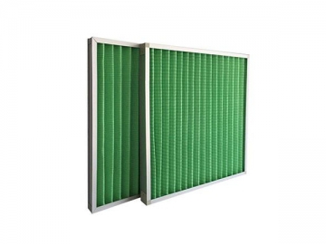 Pleated air filters