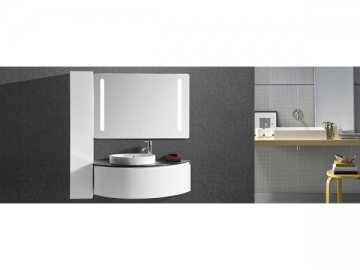 IL1556 Compact Design Bathroom Vanity Set with Mirror
