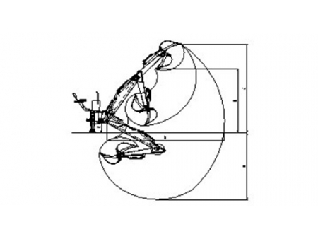 Front Loader and Rear Excavator