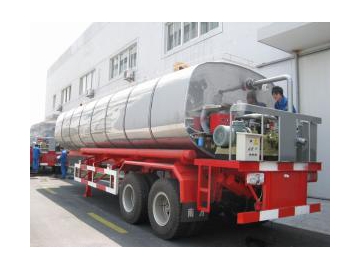 Asphalt Transport Tank