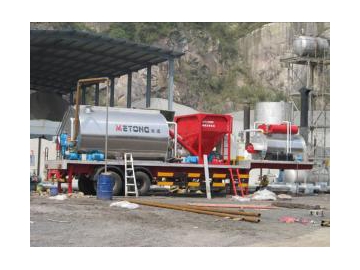 Mobile Rubber Asphalt Plant