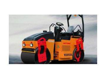 Single Drum Vibratory Roller (Full Hydraulic Road Roller, Model KS142D)