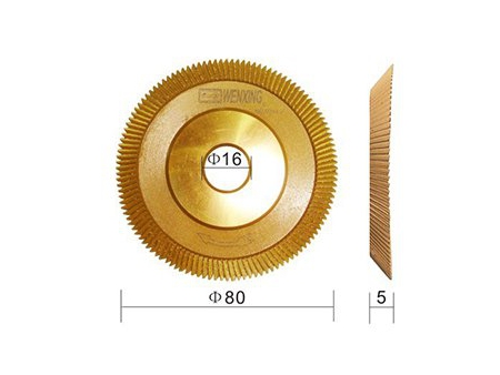 120T Titanium Key Machine Cutter 0014J