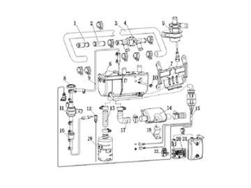 Truck Parking Water Heater – 5kW unit