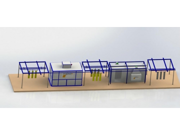 Small Powder Coating Line Layout