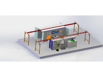 Small Powder Coating Line Layout